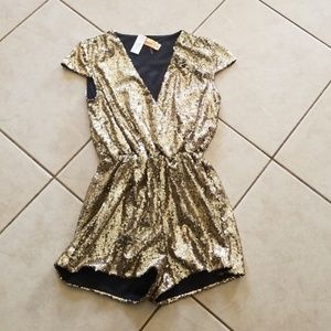 Gold Romper